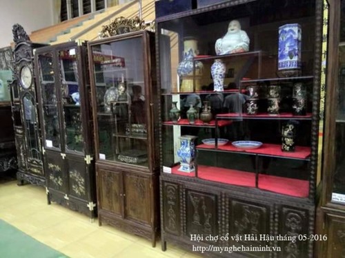 Das Dorf der Tischler Hai Minh reproduziert Antiquitäten - ảnh 2